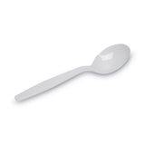 Dixie® Plastic Cutlery, Heavyweight Soup Spoons, White, 1,000/Carton (DXESH207CT) Case of 1000