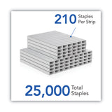 Swingline® S.F. 4 Premium Staples, 0.25" Leg, 0.5" Crown, Silver, 5,000/Box, 5 Boxes/Pack (SWI35481) Pack of 25000