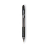 BIC® GLIDE Bold Ballpoint Pen, Retractable, Bold 1.6 mm, Black Ink, Smoke Barrel, Dozen (BICVLGB11BK)