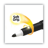 BIC® Intensity Low Odor Fine Point Dry Erase Marker, Fine Bullet Tip, Red, Dozen (BICGDE11RD)