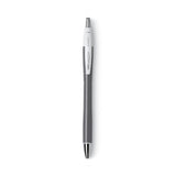 BIC® GLIDE Exact Ballpoint Pen, Retractable, Fine 0.7 mm, Black Ink, Black Barrel, Dozen (BICVCGN11BK) 1 Dozen