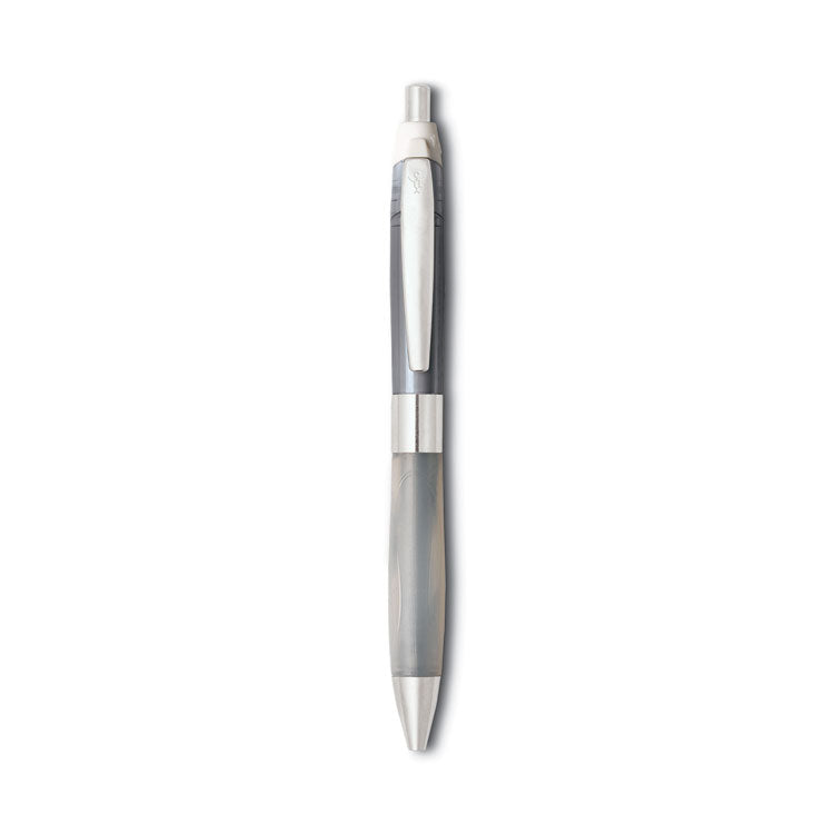 BIC® GLIDE Ultra Comfort Ballpoint Pen, Retractable, Medium 1 mm, Black Ink, Randomly Assorted Barrel Colors (BICVCGUP11XBK) Each