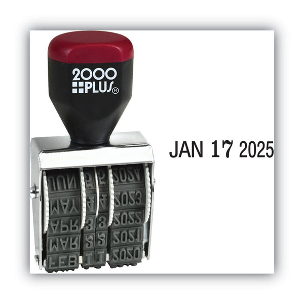 COSCO 2000PLUS® Traditional Date Stamp, Six Years, 1.38" x 0.19" (COS012731) Each