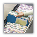 Smead™ Colored File Pockets, 3.5" Expansion, Letter Size, Blue (SMD73225)