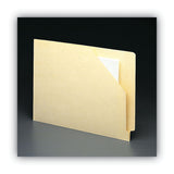 Smead™ End Tab Jackets with Reinforced Tabs, Straight Tab, Letter Size, 11-pt Manila, 100/Box (SMD75700)