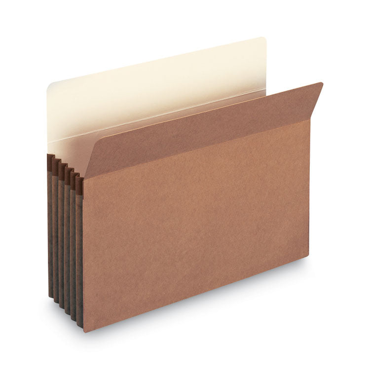 Smead™ Recycled Top Tab File Pockets, 5.25" Expansion, Letter Size, Redrope, 10/Box (SMD73206)