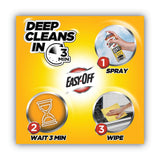 EASY-OFF® Heavy Duty Oven Cleaner, Fresh Scent, Foam, 14.5 oz Aerosol Spray, 6/Carton (RAC87980) Case of 6