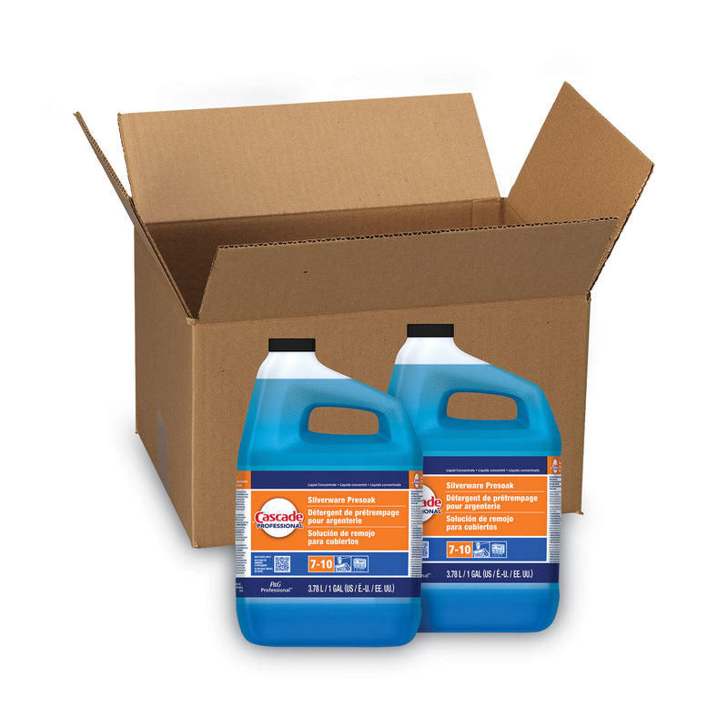 Cascade Professional™ Silverware Presoak, Mild Citrus, 1 gal, 2/Carton (PPL71188) Case of 2