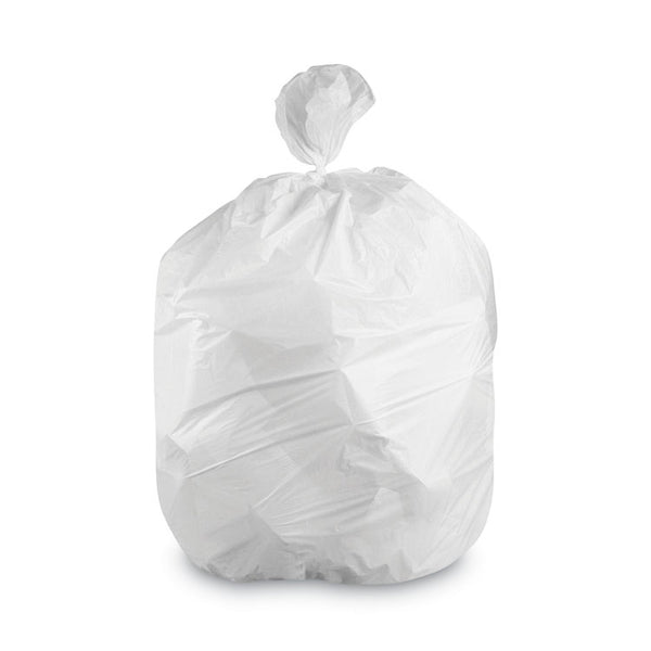 Heritage Linear Low-Density Can Liners, 30-35 gal, 1.4 mil, 33 x 45, White, 200/Carton (HERH32W) Case of 200