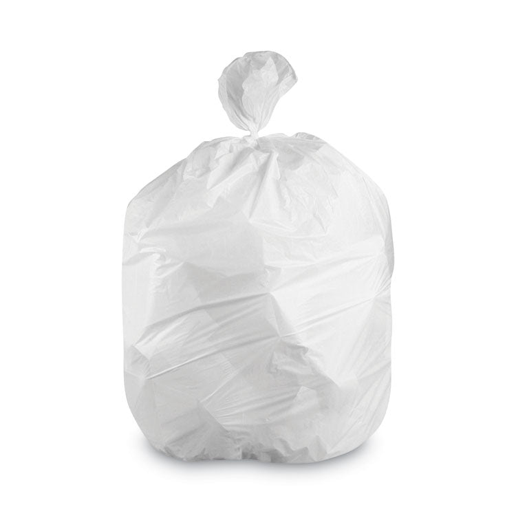Heritage Linear Low-Density Can Liners, 30-35 gal, 1.4 mil, 33 x 45, White, 200/Carton (HERH32W) Case of 200