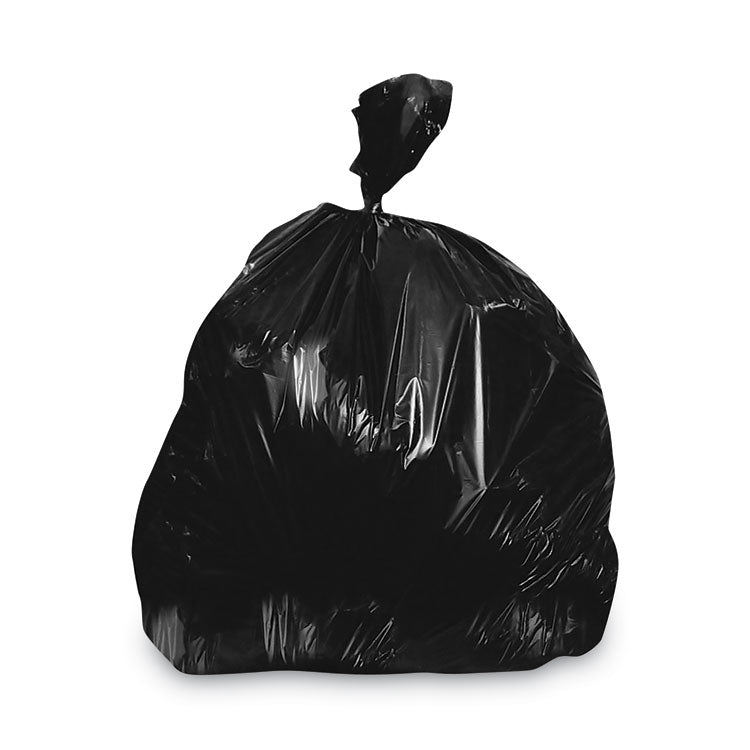 Heritage Linear Low-Density Can Liners, 30-33 gal, 1.5 mil, 33 x 39, Black, 250/Carton (HERH6639AK) Case of 250