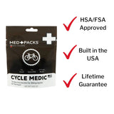 My Medic™ MED PACKS Cyclist First Aid Kit Plastic Pouch (1208022_EA) 1/EA