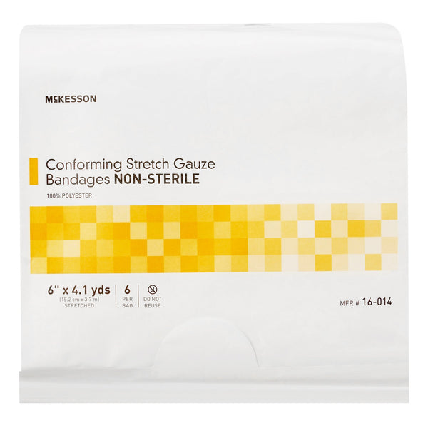 McKesson Conforming Bandage 6 Inch X 4-1/10 Yard NonSterile 6 per Pack (993035_BG) 6/BG