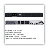 CyberPower® CyberPower Smart App LCD, 6 Outlets, 500 VA, 1,150 J (CYPOR500LCDRM1U) Each