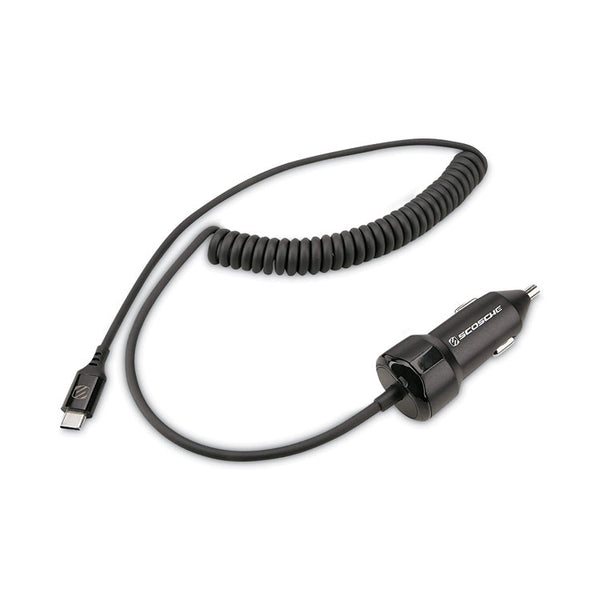 Scosche® PowerVolt USB Car Charger for Most Smartphones, Black (SOSCPDC83SP)