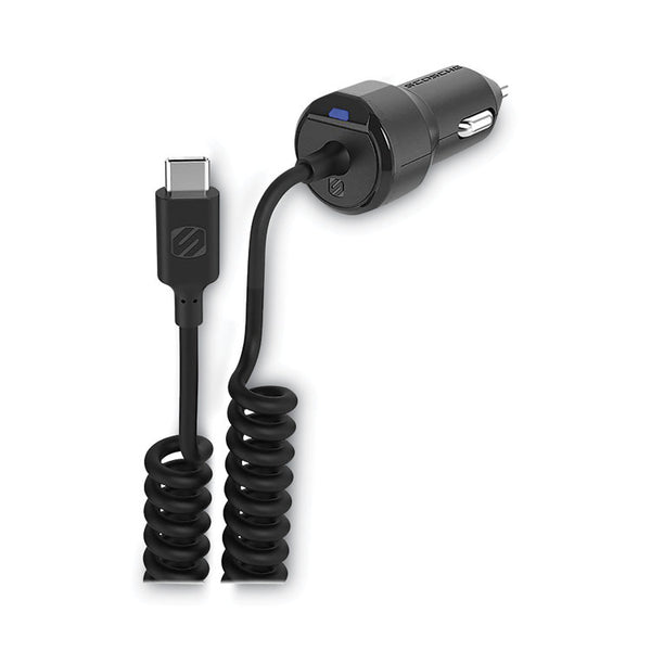Scosche® PowerVolt USB Car Charger for Most Smartphones, Black (SOSCPDC83SP)