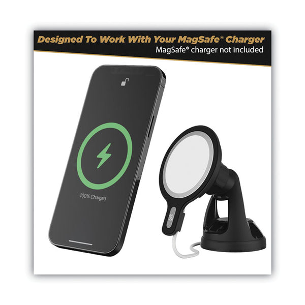 Scosche® MagicMount MSC Window/Dash Car Phone Holder Mount Kit for iPhone 12, Black (SOSMSHWDPD20SP)
