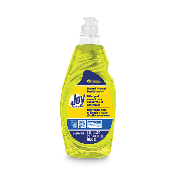 Joy® Dishwashing Liquid, Lemon Scent, 38 oz Bottle, 8/Carton (JOY43606CT)