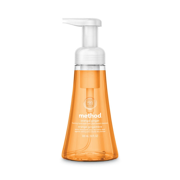 Method® Foaming Hand Wash, Orange Ginger, 10 oz Pump Bottle, 6/Carton (MTH01474) Case of 6