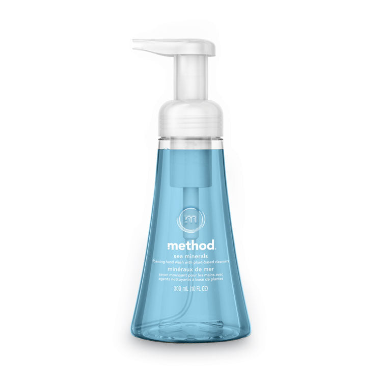 Method® Foaming Hand Wash, Sea Minerals, 10 oz Pump Bottle, 6/Carton (MTH00365CT) Case of 6