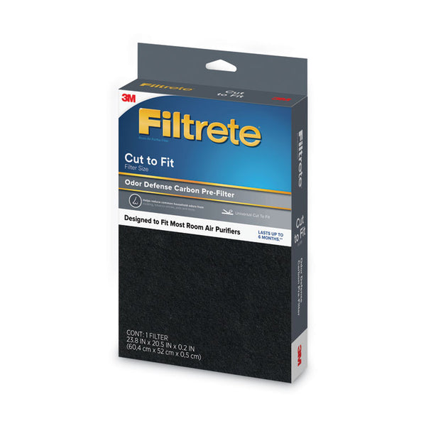 Filtrete™ Odor Defense Carbon Pre Filter, 20.5 x 23.8, 4/Carton (MMMFAPFUCTFN4) Case of 4