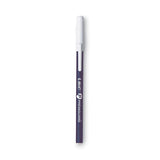 BIC® PrevaGuard Round Stic Pen, Stick, Medium 1 mm, Blue Ink, Blue Barrel, Dozen (BICGSAM11BE) 1 Dozen