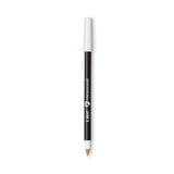 BIC® PrevaGuard Round Stic Pen, Stick, Medium 1 mm, Black Ink, Black Barrel, 8/Pack (BICGSAMP81BK) Pack of 8