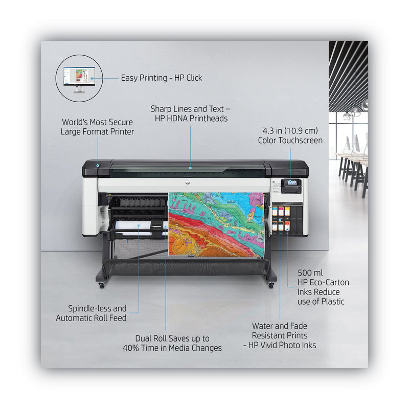 HP DesignJet Z6 Pro 64" Wide Format Inkjet Printer (HEW2QU25A)