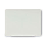 MasterVision® Magnetic Glass Dry Erase Board, 36 x 24, Opaque White Surface (BVCGL070101) Each