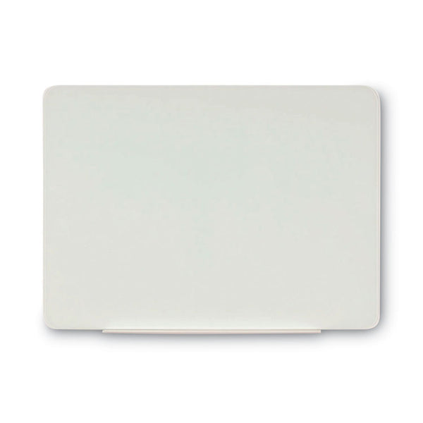 MasterVision® Magnetic Glass Dry Erase Board, 36 x 24, Opaque White Surface (BVCGL070101) Each