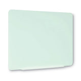 MasterVision® Magnetic Glass Dry Erase Board, 36 x 24, Opaque White Surface (BVCGL070101) Each