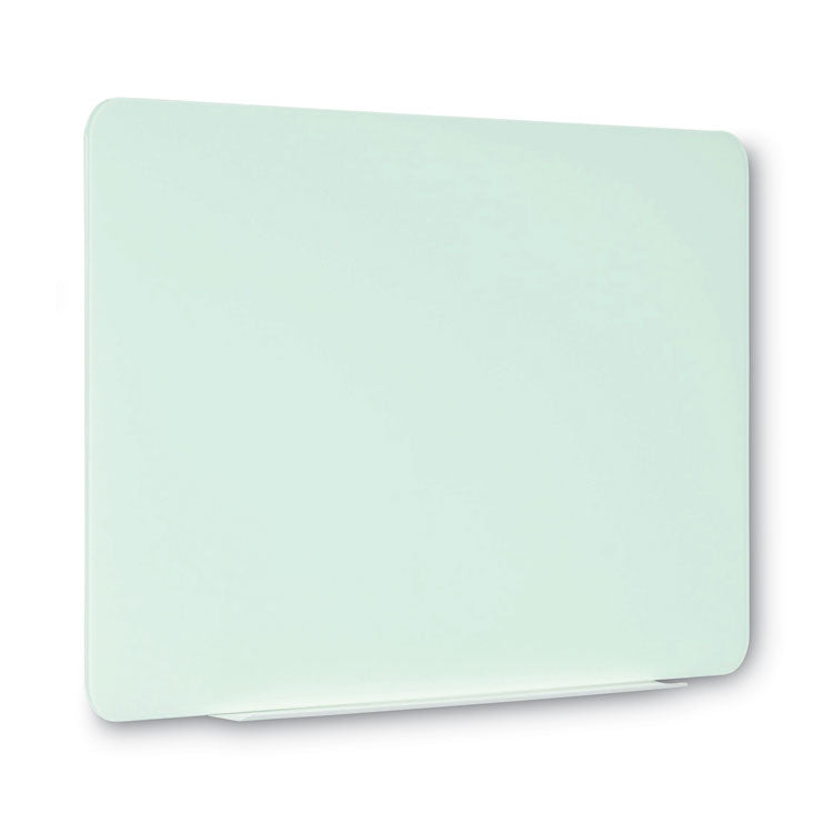 MasterVision® Magnetic Glass Dry Erase Board, 36 x 24, Opaque White Surface (BVCGL070101) Each