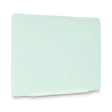 MasterVision® Magnetic Glass Dry Erase Board, 60 x 48, Opaque White Surface (BVCGL110101) Each