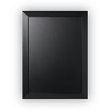 MasterVision® Kamashi Chalk Board, 36 x 24, Black Surface, Black Wood Frame (BVCPM07151620) Each