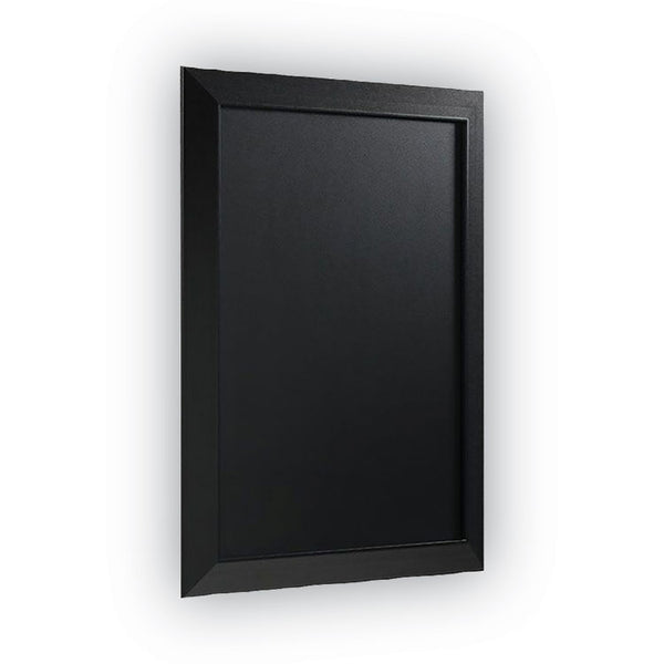 MasterVision® Kamashi Chalk Board, 36 x 24, Black Surface, Black Wood Frame (BVCPM07151620) Each