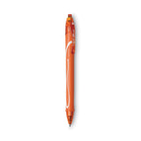 BIC® Gel-ocity Quick Dry Gel Pen, Retractable, Fine 0.7 mm, 12 Assorted Ink and Barrel Colors, Dozen (BICRGLCGA11AST) 1 Dozen