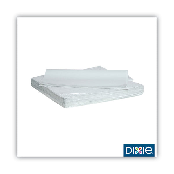 Dixie® All-Purpose Food Wrap, Dry Wax Paper, 14 x 14, White, 1,000/Carton (DXEGRC1414)