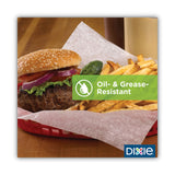 Dixie® All-Purpose Food Wrap, Dry Wax Paper, 12 x 12, White, 1,000/Carton (DXEGRC1212) Case of 1000