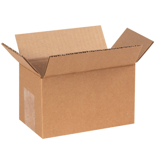 7 x 4 x 4" Corrugated Boxes, Bundle Of 25 Bundle Of 25