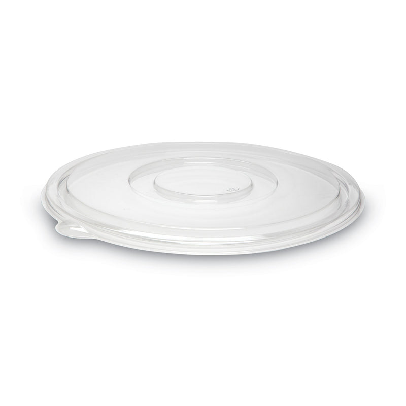 Caterline Pack n' Serve Plastic Lids, Flat Lid, 12" Diameter, Clear, 50/Carton (WNAAPB160FLAT) Case of 50