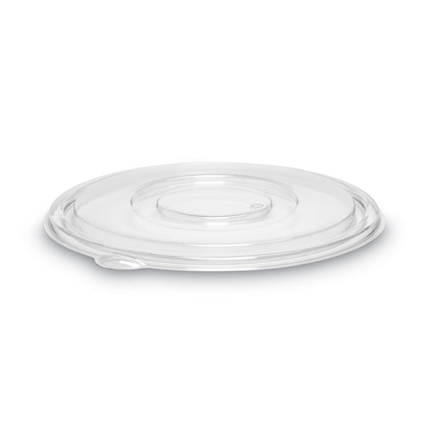 Caterline Pack n' Serve Plastic Lids, Flat Lid, 10" Diameter, Clear, 50/Carton (WNAAPB80FLAT) Case of 50