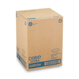 Dixie® Pathways with Soak Proof Shield Heavyweight Paper Bowls, WiseSize, 12 oz, Green/Burgundy, 500/Carton (DXESXB12WS)