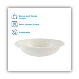 Dixie® Paper Dinnerware, Plates, White, 8.5" dia, 125/Pack, 4/Carton (DXEDBP09WCT)