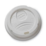 Dixie® Drink-Thru Lid, Fits 8oz Hot Drink Cups, Fits 8 oz Cups, White, 1,000/Carton (DXE9538DX)