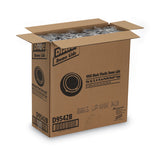 Dixie® Drink-Thru Lids, Fits 10 oz to 20 oz Cups, Plastic, Black, 1,000/Carton (DXED9542B)