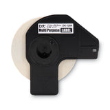 Brother Die-Cut Multipurpose Labels, 0.66" x 2.1", White, 400 Labels/Roll (BRTDK1204) Roll of 400