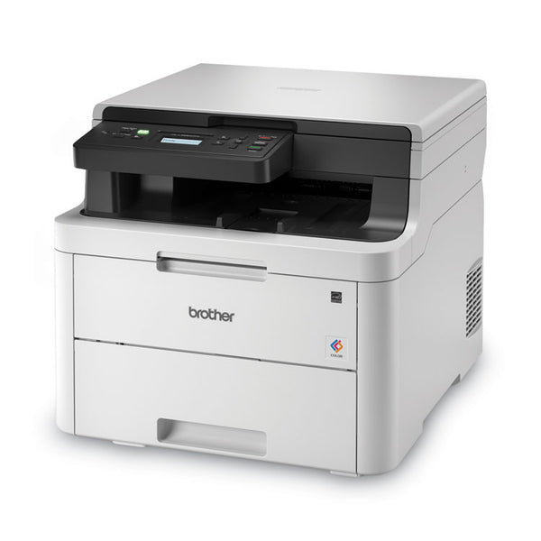 Brother HLL3290CDW Compact Digital Color Printer with Convenient Flatbed Copy and Scan, Plus Wireless and Duplex Printing (BRTHLL3290CDW)