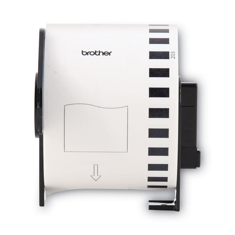 Brother Continuous Paper Label Tape, 2.4" x 100 ft Roll, White (BRTDK2205) 1 Roll