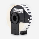 Brother Continuous Paper Label Tape, 1.1" x 100 ft Roll, White (BRTDK2210) 1 Roll