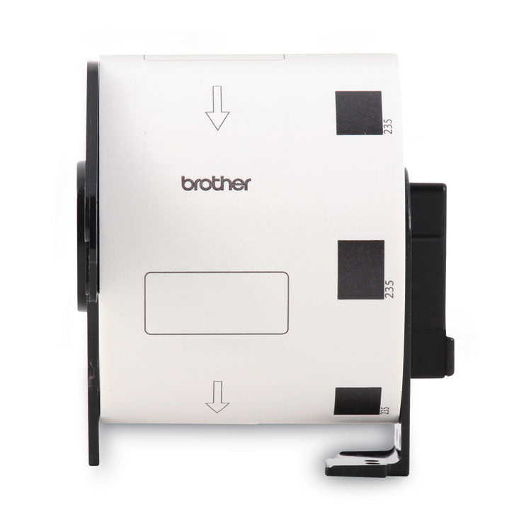 Brother Die-Cut Removable Paper Labels, 1.1" x 2.1", White, 800 Labels/Roll (BRTDK3235) Each